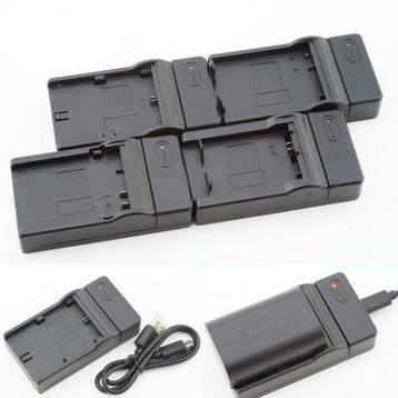 USB Oplader voor Sony BC-VM10 Accu NP-FM500H A99 A77 A58