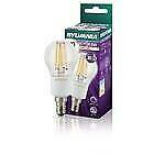 Dimbare Retro Filament LED lamp Ball 470LM E14 S, Huis en Inrichting, Lampen | Overige, Nieuw, Verzenden