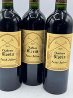 2021 Chateau Gloria Saint-Julien - Saint-Julien - 3 Flessen, Nieuw