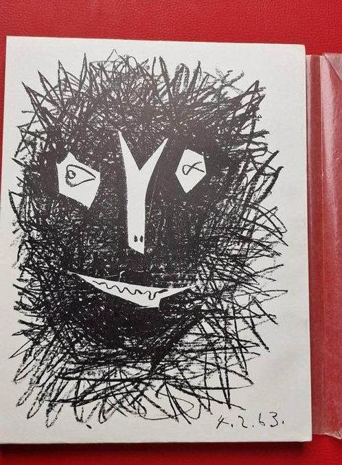 Pablo Picasso (1881-1973) - Deux Masques 1964- R. 840-841,, Antiek en Kunst, Antiek | Overige Antiek