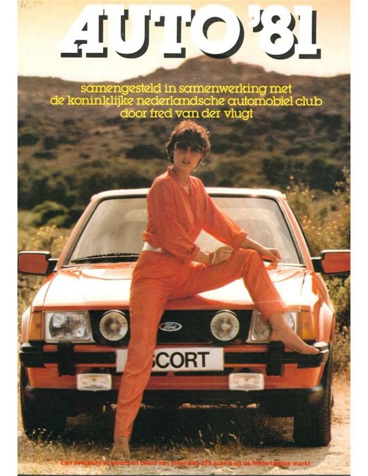 1981 AUTO JAARBOEK NEDERLANDS, Boeken, Auto's | Folders en Tijdschriften, Ophalen of Verzenden