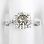 Zonder Minimumprijs - Ring - 14 karaat Witgoud - 2.02ct. tw., Nieuw