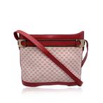 Gucci - Vintage White and Red Monogram Canvas Bucket -, Handtassen en Accessoires, Tassen | Damestassen, Nieuw