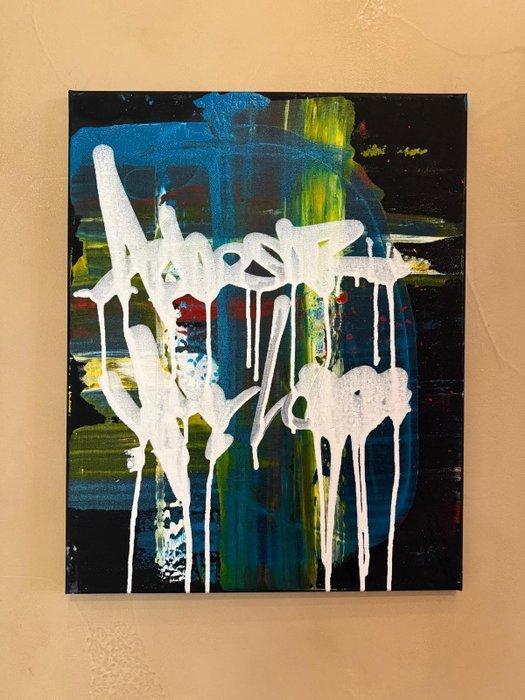 Karl Lagasse - FUTUR 3 - Vendu sans prix de réserve., Antiek en Kunst, Kunst | Schilderijen | Modern