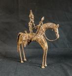 Beeldje - Cavalier - Brons, Antiek en Kunst