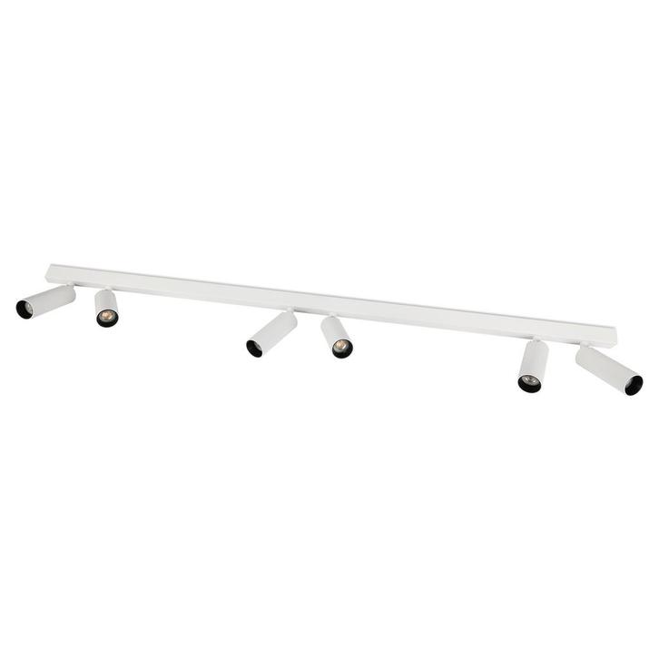 Spots opbouw Vigo 6-lichts Opbouwspot Wit Binnenverlichting, Huis en Inrichting, Lampen | Overige, Nieuw, Verzenden