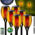 KESSER® 6 Solar Tuinfakkels - Tuinverlichting - Sensor - Zwa, Verzenden, Nieuw
