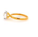 Ring - 18 karaat Geel goud - 2.02ct. tw. Diamant (Lab-grown)