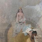 Scuola lombarda (XIX) - Scena religiosa, Antiek en Kunst