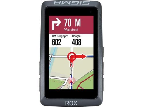 Sigma ROX 12.1 Evo GPS Fietscomputer - Night Gray - long, Huis en Inrichting, Woonaccessoires | Overige, Zo goed als nieuw, Verzenden