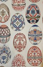 Œufs Fabergé sur tissu exclusif design original - style