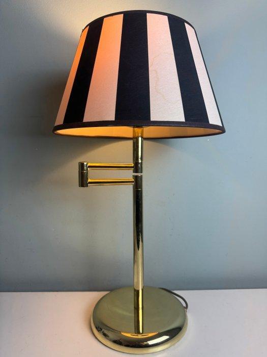 Tafellamp - Vintage Lamp met Zwenkbare Arm en gestreepte, Huis en Inrichting, Overige Huis en Inrichting