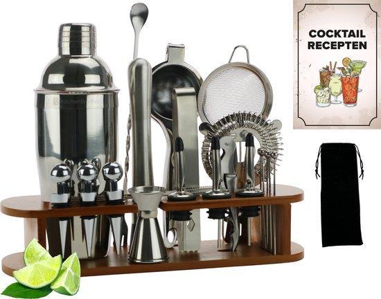 2dekans | KitchenBrothers Cocktail Set - 25 delig - Luxe set, Zakelijke goederen, Horeca | Keukenapparatuur, Ophalen of Verzenden