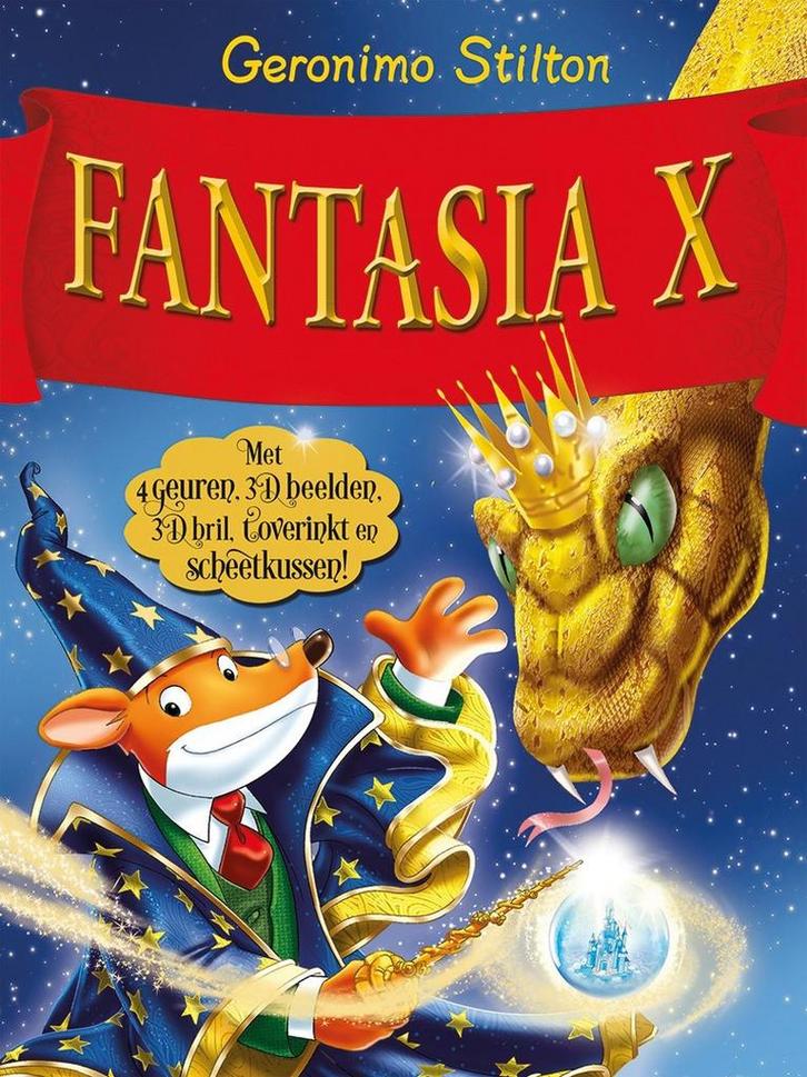 Fantasia / Geronimo Stilton-reeks / 10 9789085923145, Boeken, Kinderboeken | Jeugd | onder 10 jaar, Gelezen, Verzenden