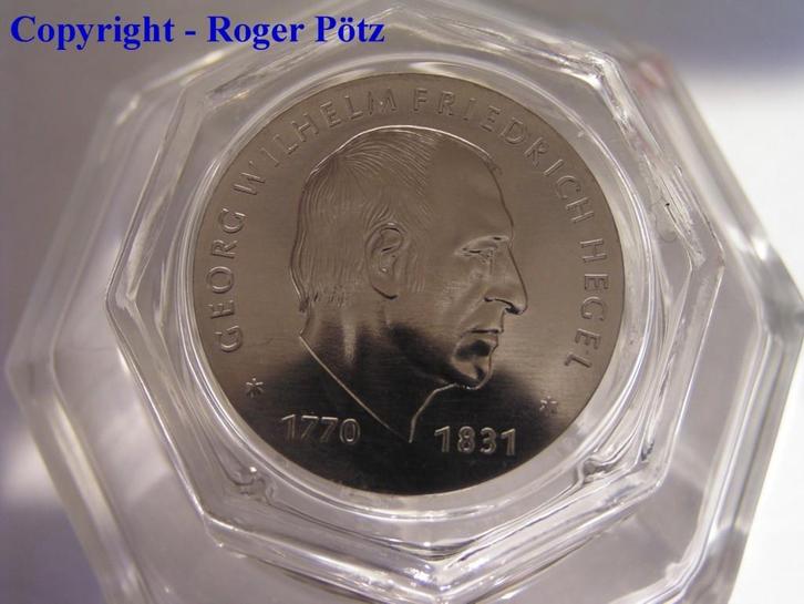 Ddr 10 Mark 1981 Friedrich Hegel zilver, Timbres & Monnaies, Monnaies | Europe | Monnaies non-euro, Envoi