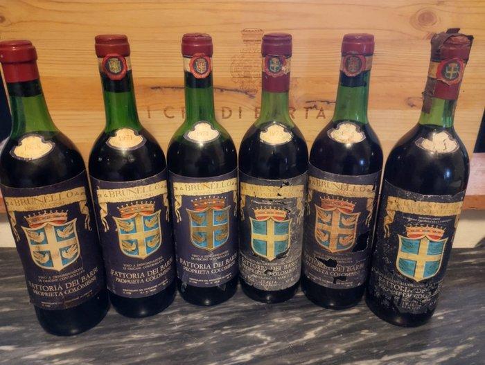 1968 , 1971, 1972, 1973, 1967 & 1980 Barbi - Brunello di, Verzamelen, Wijnen