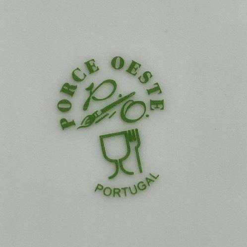 Porce Oeste - Bord (6) - Porselein - Set van zes soepborden, Antiek en Kunst, Antiek | Meubels | Tafels