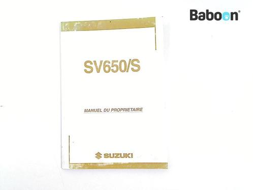 Instructie Boek Suzuki SV 650 2004 (SV650N SV650S SV650 K4), Motoren, Onderdelen | Suzuki, Gebruikt, Verzenden