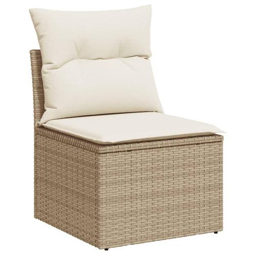 Tuinbank Beige Rattan -60% | Retour deal voor jouw tuin!, Tuin en Terras, Tuinbanken, Nieuw, Rotan, Verzenden