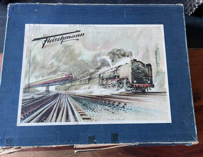 Fleischmann 0 - U 320/3 G - Modeltrein (1) - Set met, Antiek en Kunst, Antiek | Speelgoed