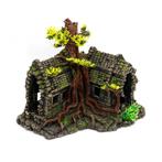 Oude ruïne met boom OS-155 - aquarium decoratie, Dieren en Toebehoren, Ophalen of Verzenden, Nieuw, Sierelement