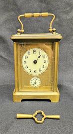 Pendulette de voyage, Réveil - Comptoir General H. Riondet -, Antiek en Kunst, Antiek | Klokken