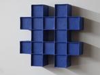 Hans Meeuwsen - Relief, 2026 - 2 Indisch blauwe hashtag -, Antiek en Kunst