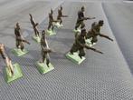 9x Antieke blikken soldaatjes zonder merk (h. 5-6 cm) -, Nieuw