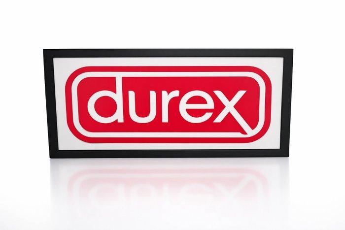 Durex Reclame Lichtbak (LED) – Professionele Lightbox –, Antiek en Kunst, Antiek | Wandborden en Tegels