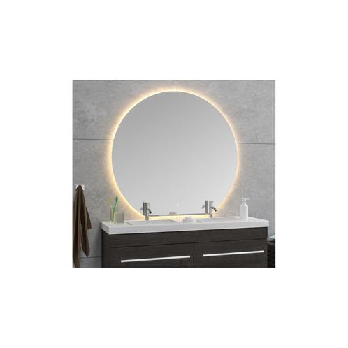 Badkamerspiegel Wiesbaden Rond Tramonto Met Led Dimbaar en, Doe-het-zelf en Bouw, Sanitair, Bad, Nieuw, Ophalen of Verzenden