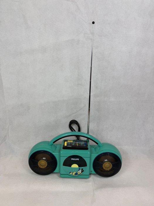 Philips - Disney WD800 Roller 2 Draagbare cassettespeler, TV, Hi-fi & Vidéo, Radios