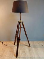 Statief vloerlamp - Hout, Messing - Driepoot
