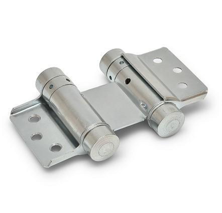 Bommer scharnier dubbelwerkend 50 mm staal verzinkt, Doe-het-zelf en Bouw, Hang- en Sluitwerk, Klink of Kruk, Nieuw, Overige materialen