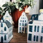 KLM maisons / Delft’s Blue - 2000-2010 - Rare lot de 12, Antiek en Kunst