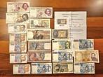Italië. - 20 banconote Lire - anni vari, Postzegels en Munten