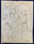 Robert Muller (1920-2003) - Personnages et animaux (sans, Antiek en Kunst