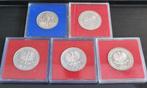 Pologne. Lot of 5 coins: 50, 100 Zlotych 1972/1978 - Trial