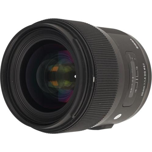 Sigma 35mm F/1.4 ART DG HSM Nikon FX occasion, Audio, Tv en Foto, Foto | Lenzen en Objectieven, Zo goed als nieuw, Verzenden