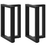 vidaXL Eettafelpoten 2 st T-vormig 60x35x(72-73) cm staal, Verzenden, Nieuw