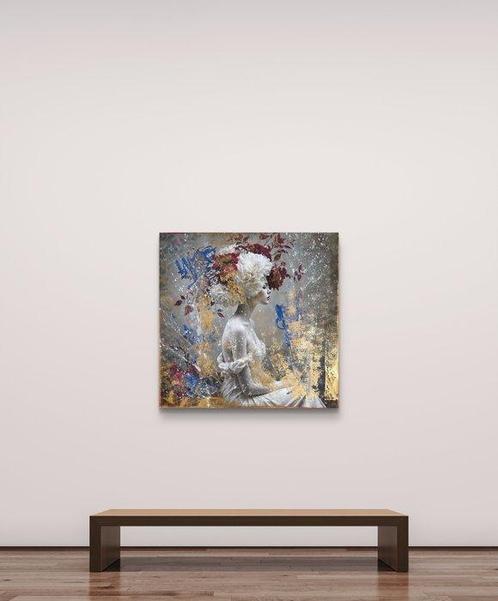 Nicole Lubbers - Red, White, & Bloom XL, Antiek en Kunst, Kunst | Designobjecten