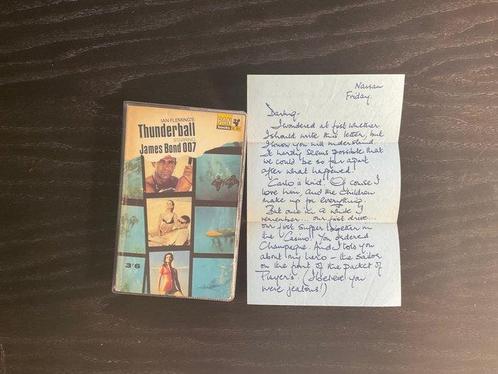 Ian Fleming - Thunderball and the Domino letter - 1965, Antiek en Kunst, Antiek | Boeken en Manuscripten