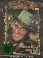 John Wayne in Farbe - 3 Film DVD Holzbox  DVD, Gebruikt, Verzenden