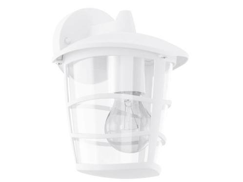 Veiling - EGLO Aloria buitenwandlamp wit Ø170×H225mm, Tuin en Terras, Buitenverlichting