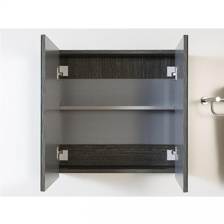 Florence Badmeubelset Londen 90cm Zwart, Huis en Inrichting, Badkamer | Badkamermeubels, Ophalen of Verzenden