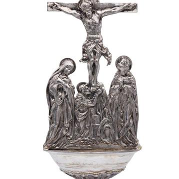 Wijwatervat - R. Sunyer - 1920-1930, Antiek en Kunst