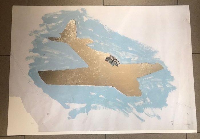 Mario Schifano (1934-1998) - Senza Titolo, Antiek en Kunst, Antiek | Overige Antiek