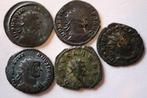 Romeinse Rijk Lot of 5 Æ Antoniniani different mints and