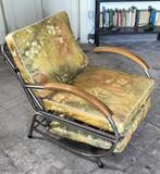 Fauteuil - Chroom - Verstelbaar fauteuil met bedfunctie, Antiek en Kunst