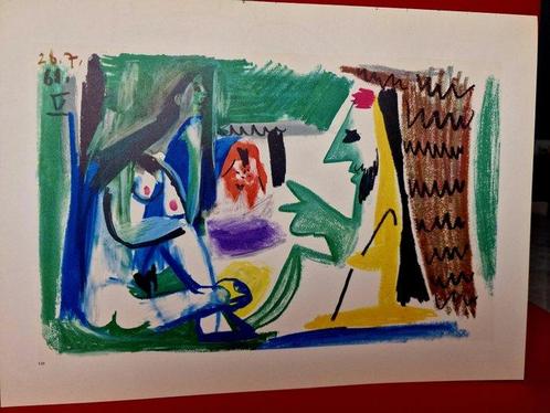 Pablo Picasso (1881-1973) - Full Sheet from Les Déjeuners,, Antiek en Kunst, Antiek | Overige Antiek