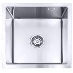 Lendo Online Évier de Cuisine Inox 44x44 cm Argent, Maison & Meubles